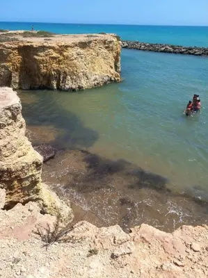 Paesaggio naturale nelle vicinanze della villa