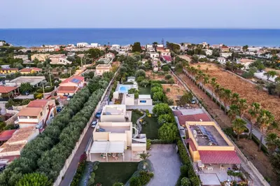 Paesaggio naturale nelle vicinanze della casa vacanze