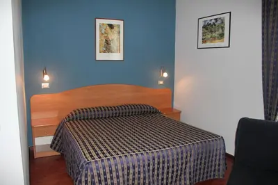 Letto o letti in una camera di B&B Luna Blu