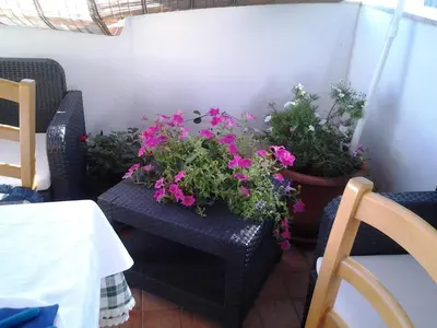 Area soggiorno di B&B Luna Blu