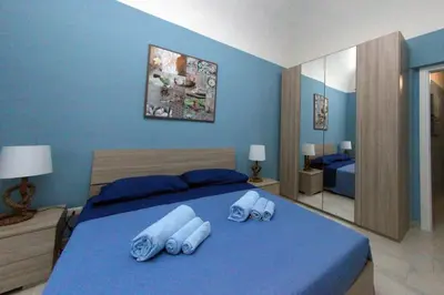 Letto o letti in una camera di Patrì House