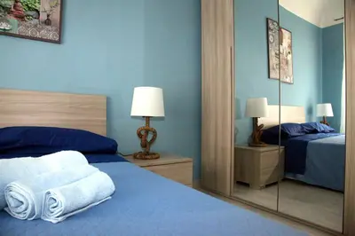 Letto o letti in una camera di Patrì House