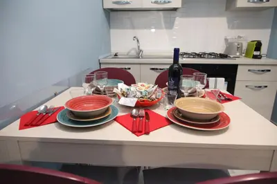 Cucina o angolo cottura di Patrì House