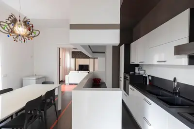 Cucina o angolo cottura di Villa Relax a 200mt dal mare