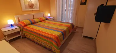 Letto o letti in una camera di Il Pianoforte B&B