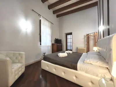 Letto o letti in una camera di Maison Maniace