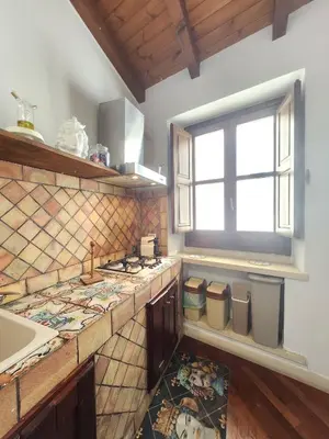 Cucina o angolo cottura di Maison Maniace