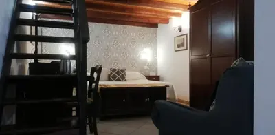Area soggiorno di Hotel Sangiuliano 132 centro storico Catania