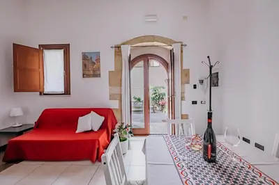 Area soggiorno di Kyanos Residence