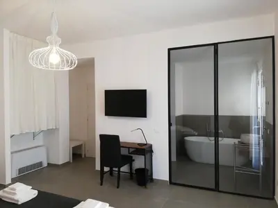 Letto o letti in una camera di Chiaralice