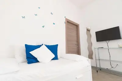 Letto o letti in una camera di Chiaralice