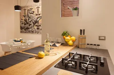 Cucina o angolo cottura di Cavour16 Suite