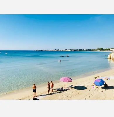 Paesaggio naturale nelle vicinanze della villa