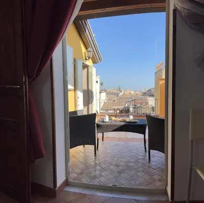 Balcone o terrazza di Attico Teatro Greco