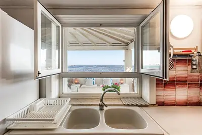 Cucina o angolo cottura di Villa Vivimar