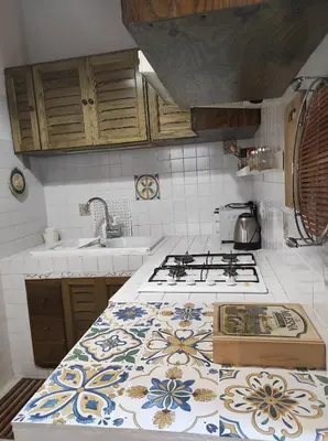 Cucina o angolo cottura di Ai Tintori Di Ortigia