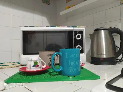 Set per la preparazione di tè e caffè presso Ai Tintori Di Ortigia