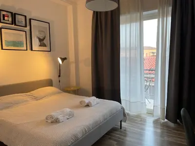 Letto o letti in una camera di La Dimora delle Muse