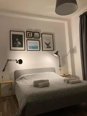 Letto o letti in una camera di La Dimora delle Muse