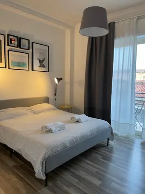 Letto o letti in una camera di La Dimora delle Muse