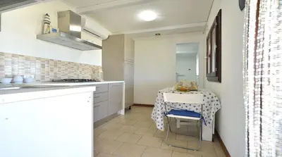 Cucina o angolo cottura di CASA con ACCESSO AL MARE