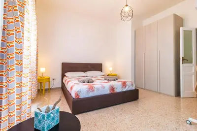 Letto o letti in una camera di Dimora Coturnice