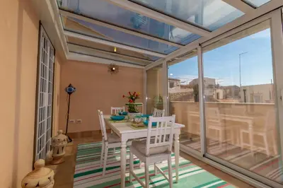 Balcone o terrazza di Dimora Coturnice