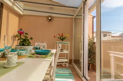 Balcone o terrazza di Dimora Coturnice