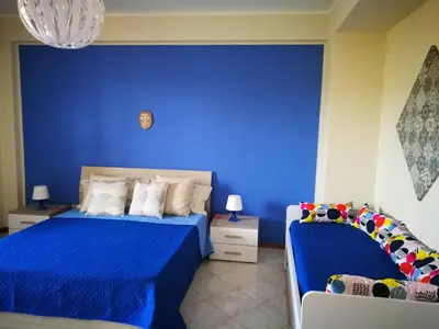 Letto o letti in una camera di New Panoramic Apartment