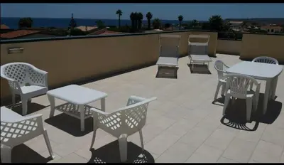 Balcone o terrazza di Splendido Appartamento 50mt dal mare