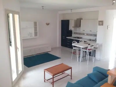 Cucina o angolo cottura di Splendido Appartamento 50mt dal mare