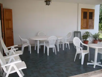 Ristorante o altro punto ristoro di Appartamento in villa a Fontane Bianche