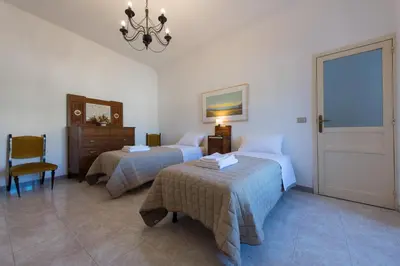 Letto o letti in una camera di Mimma holiday house