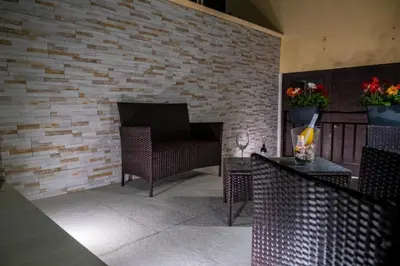 Area soggiorno di Avola Beach Appartment