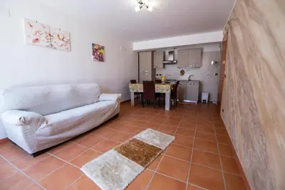 Area soggiorno di Avola Beach Appartment