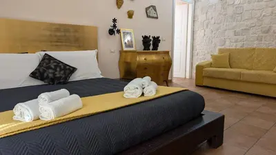 Letto o letti in una camera di Siracusa Dream Holiday