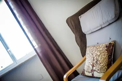Letto o letti in una camera di La dimora di Demetra