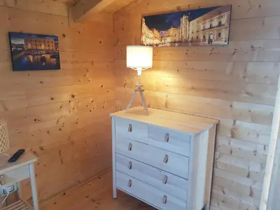 Planimetria di Depandance con Piscina e Jacuzzi