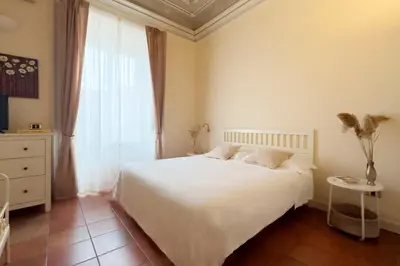 Letto o letti in una camera di Antica Dimora Caruso
