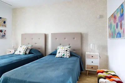 Letto o letti in una camera di San Lorenzo - Lavanda