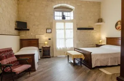 Letto o letti in una camera di Agriturismo Margione