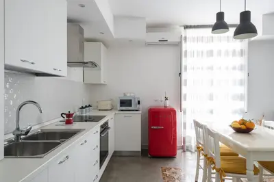 Cucina o angolo cottura di AM Suite with terrace by Wonderful Italy