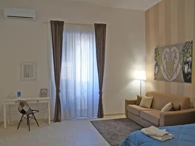 Area soggiorno di casa mariavittoria