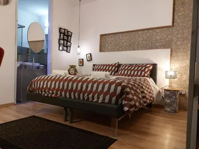 Letto o letti in una camera di Galena Charme Luxury Terrace