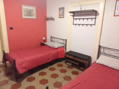 Letto o letti in una camera di la locanda del centro storico
