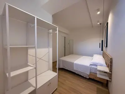 Letto o letti in una camera di Mood's Home