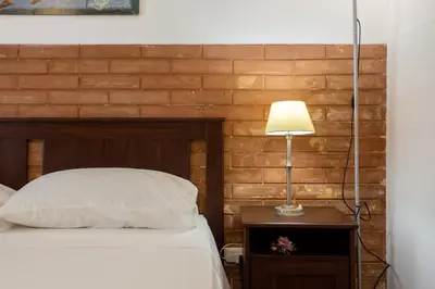 Letto o letti in una camera di Le Dimore del Mito - Atalanta