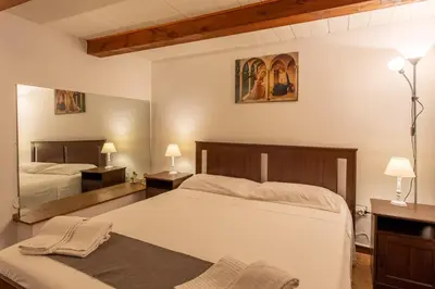 Letto o letti in una camera di Le Dimore del Mito -Medusa-