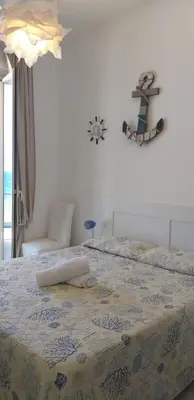 Letto o letti in una camera di Casa Barbara