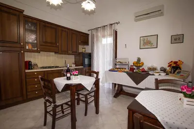 Cucina o angolo cottura di Noto Bedda Bed&Breakfast